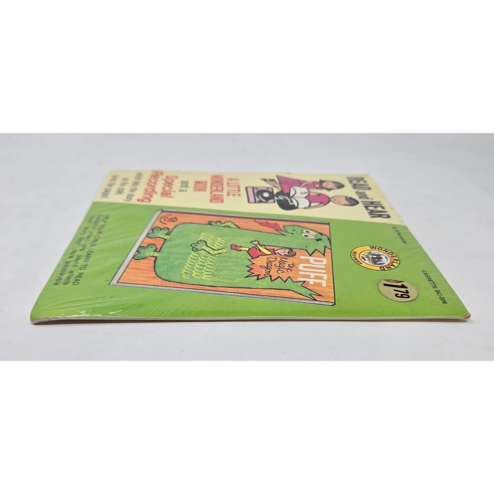Puff The Magic Dragon Read & Hear 7" Record Book A Little Wonderland 1965 Sealed - Picture 5 of 5